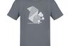 MQ EICHHÖRNCHEN- Pure Organic Shirt Herren - grau